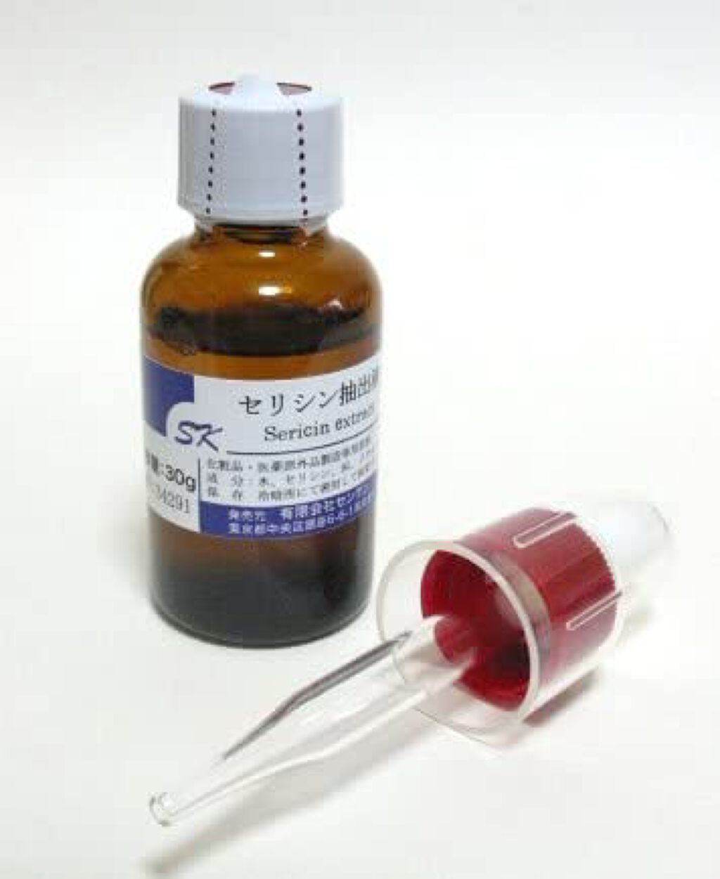 センケン シルクのセリシン液