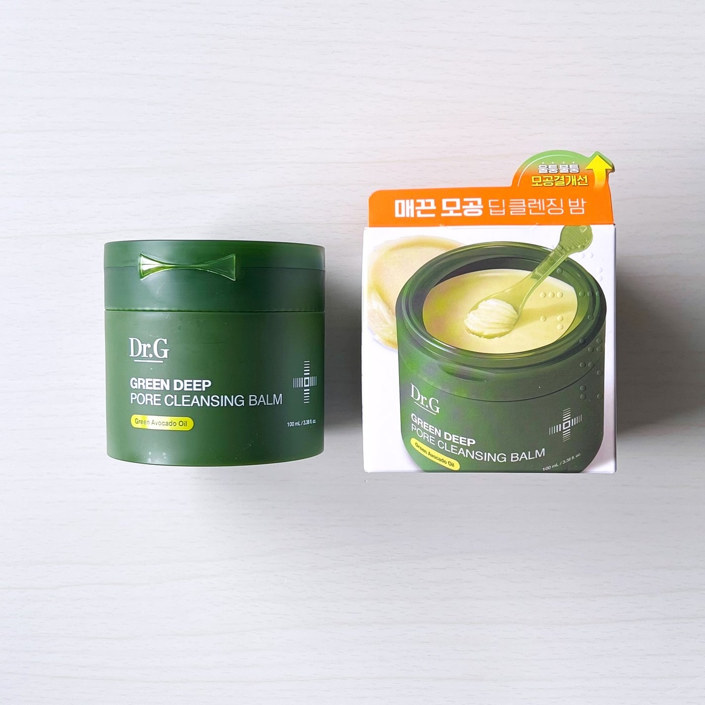 グリーンディープポアクレンジングバーム/Dr.G/クレンジングバームを使ったクチコミ(1枚目)