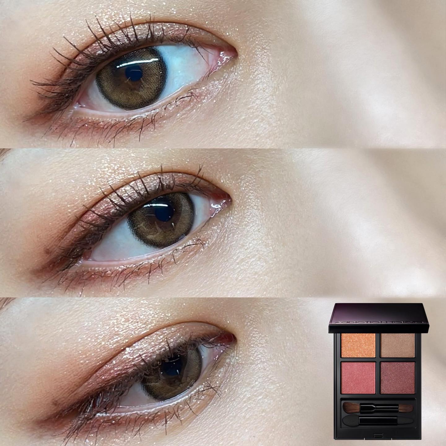 アディクション　ザ アイシャドウ パレット/ADDICTION/アイシャドウパレットを使ったクチコミ（1枚目）