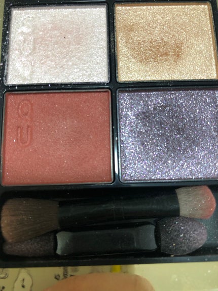 うさぎ大福 on LIPS 「SUQQUこちらはAセットのアイパレットでメイク2枚目に目の画..」(1枚目)