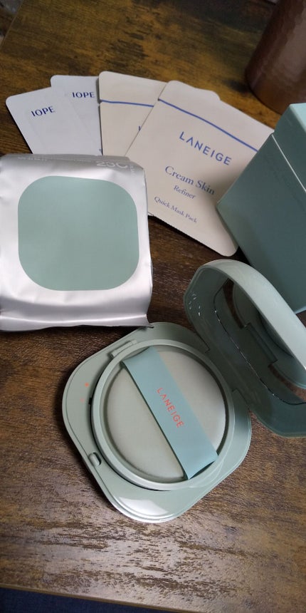 ネオクッション マット/LANEIGE/クッションファンデーションを使ったクチコミ(2枚目)