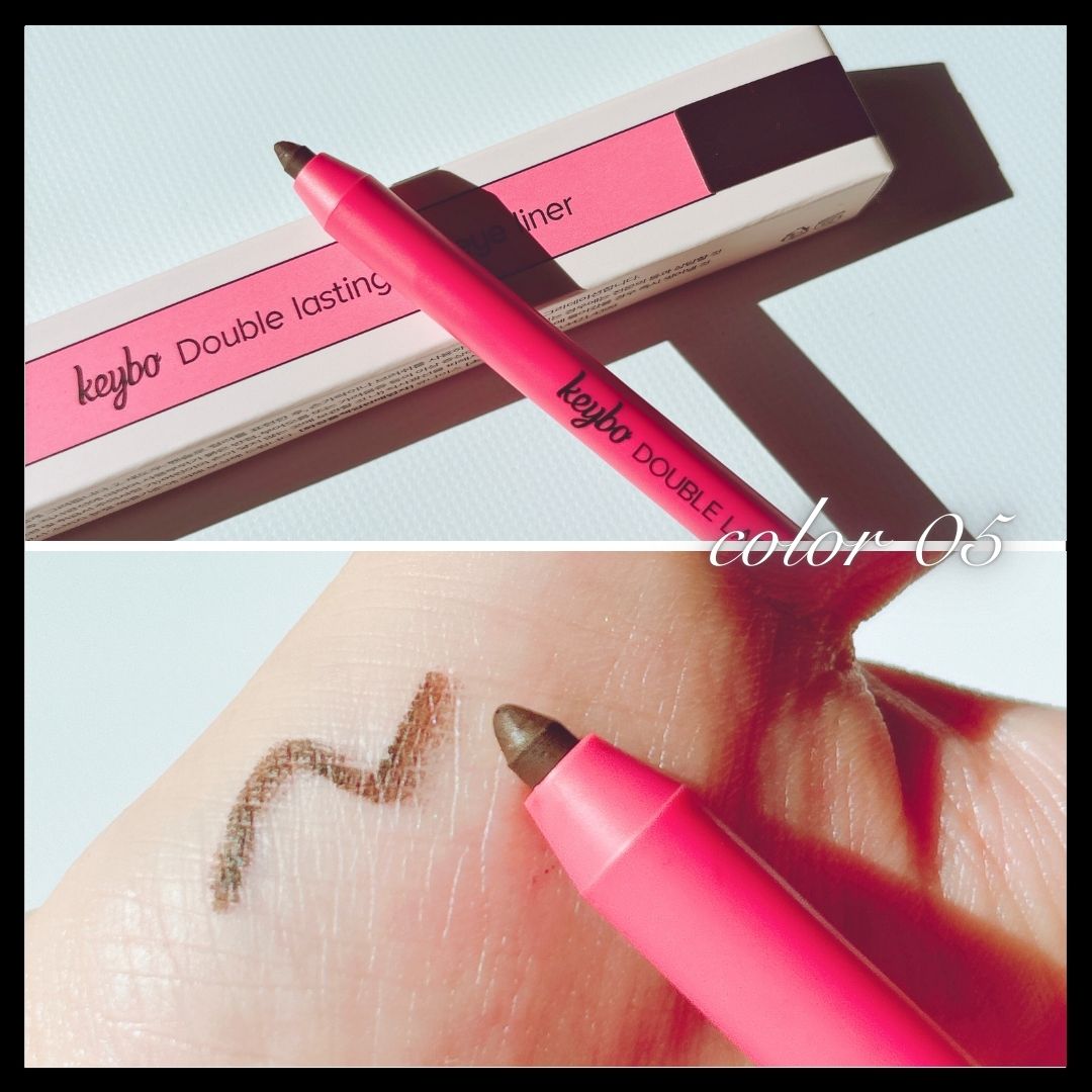 ダブルラスティングジェルライナー/keybo/ジェルアイライナーを使ったクチコミ（3枚目）