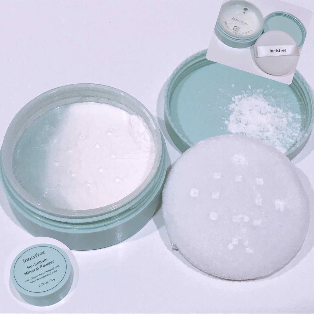 ノーセバム ミネラルパウダー/innisfree/ルースパウダーを使ったクチコミ(2枚目)