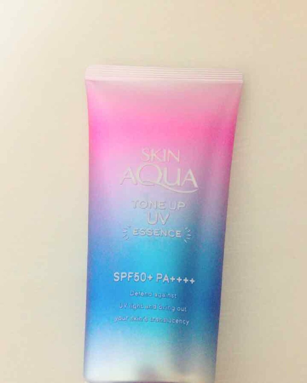 スキンアクア トーンアップUVエッセンス/スキンアクア/日焼け止めクリームを使ったクチコミ（1枚目）