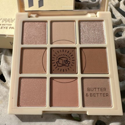 マイフェイブムードアイパレット 9カラー/HOLIKA HOLIKA/アイシャドウパレットを使ったクチコミ(2枚目)