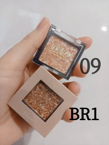 UR GLAM　MARBLE EYESHADOW/U R GLAM/単色アイシャドウを使ったクチコミ（3枚目）