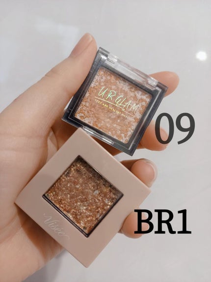UR GLAM MARBLE EYESHADOW/U R GLAM/単色アイシャドウを使ったクチコミ(3枚目)