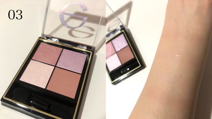 リアルクローズシャドウ/excel/アイシャドウパレットを使ったクチコミ(3枚目)