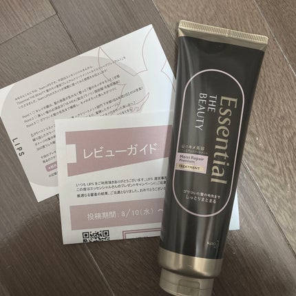 THE BEAUTY 髪のキメ美容プレミアムトリートメント<モイストリペアプレミアム>/エッセンシャル/洗い流すヘアトリートメントを使ったクチコミ(1枚目)