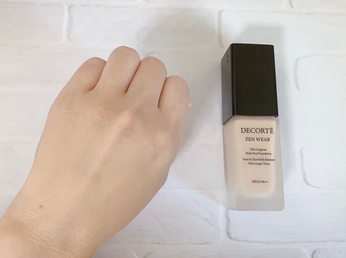 ゼン ウェア フルイド/DECORTÉ/リキッドファンデーションを使ったクチコミ(6枚目)