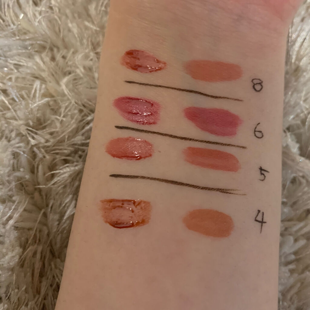 グラスティングウォーターティント/rom&nd/リップティントを使ったクチコミ（2枚目）