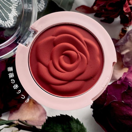 flower pop blusher/Mamonde/パウダーチークを使ったクチコミ(3枚目)