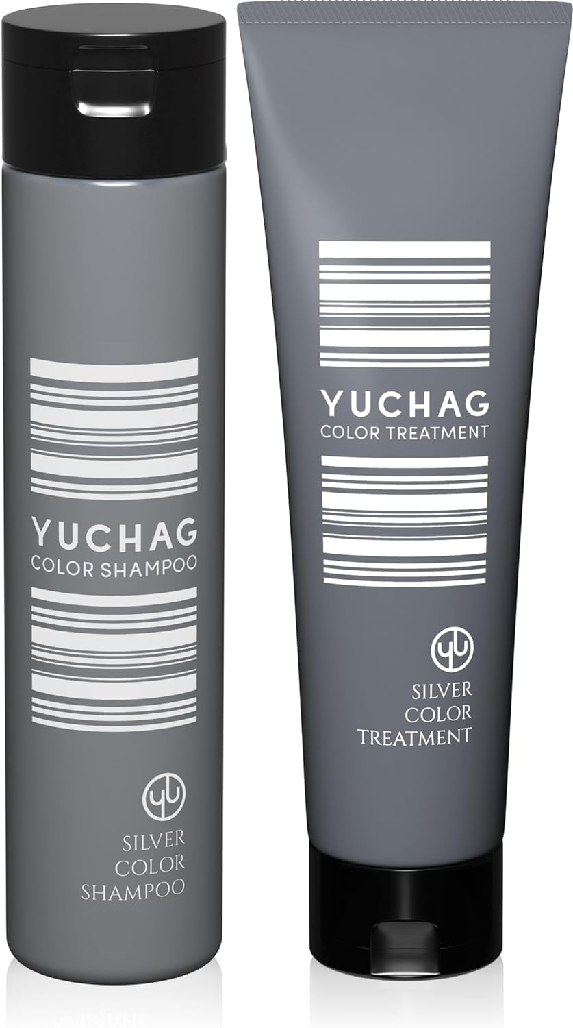 YUCHAG(ユチャ) カラーシャンプー & カラートリートメント 5セット 試してみた】ユチャ カラーシャンプー/カラートリートメント
