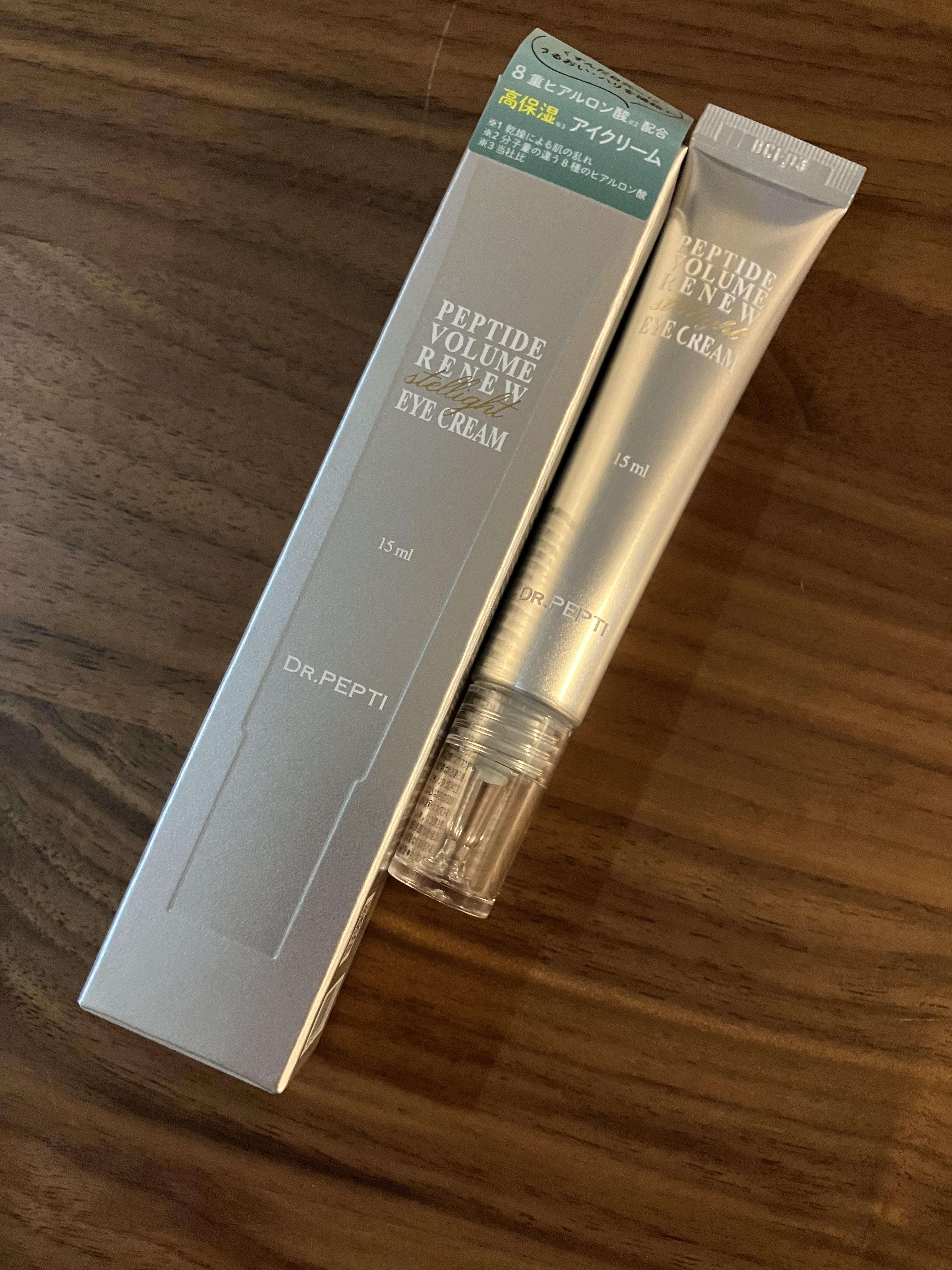 ペプチド ボリューム リニュー ステライト アイクリーム/DR.PEPTI/アイケア・アイクリームを使ったクチコミ（1枚目）