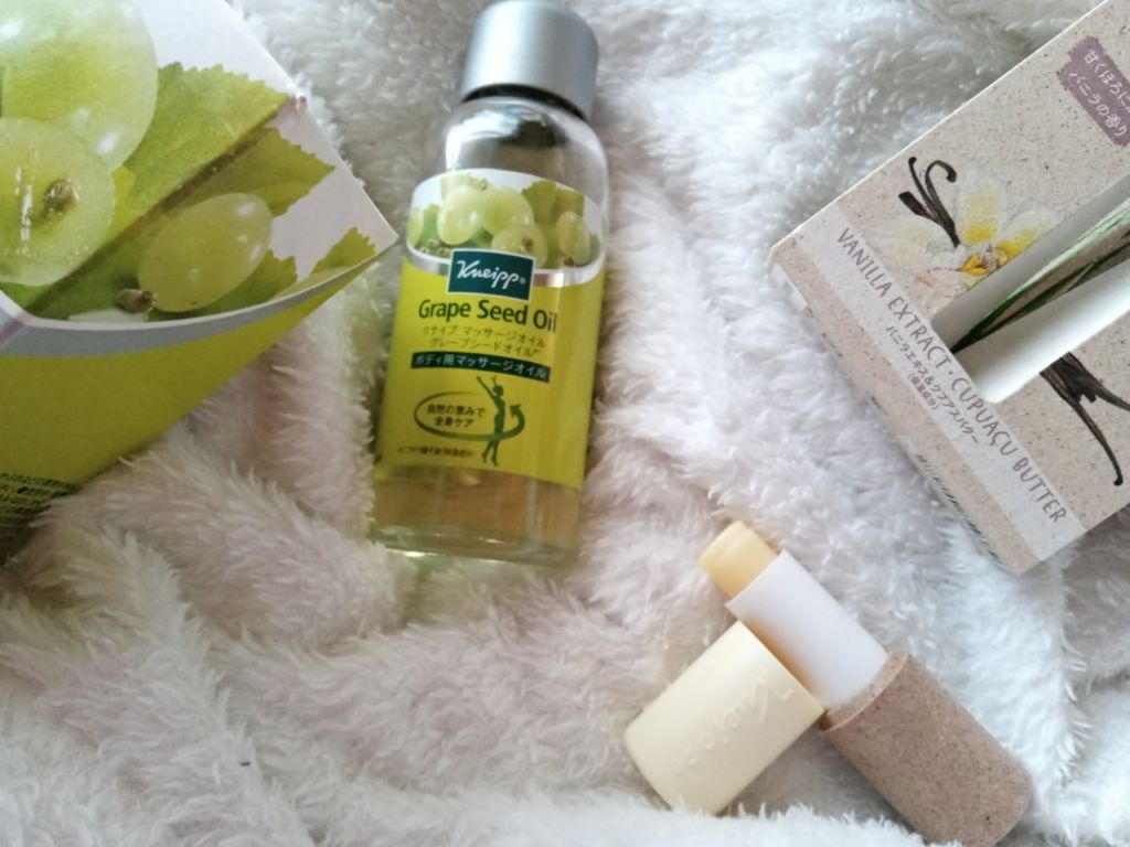 マッサージオイル グレープシードオイル/クナイプ/ボディオイルを使ったクチコミ（1枚目）