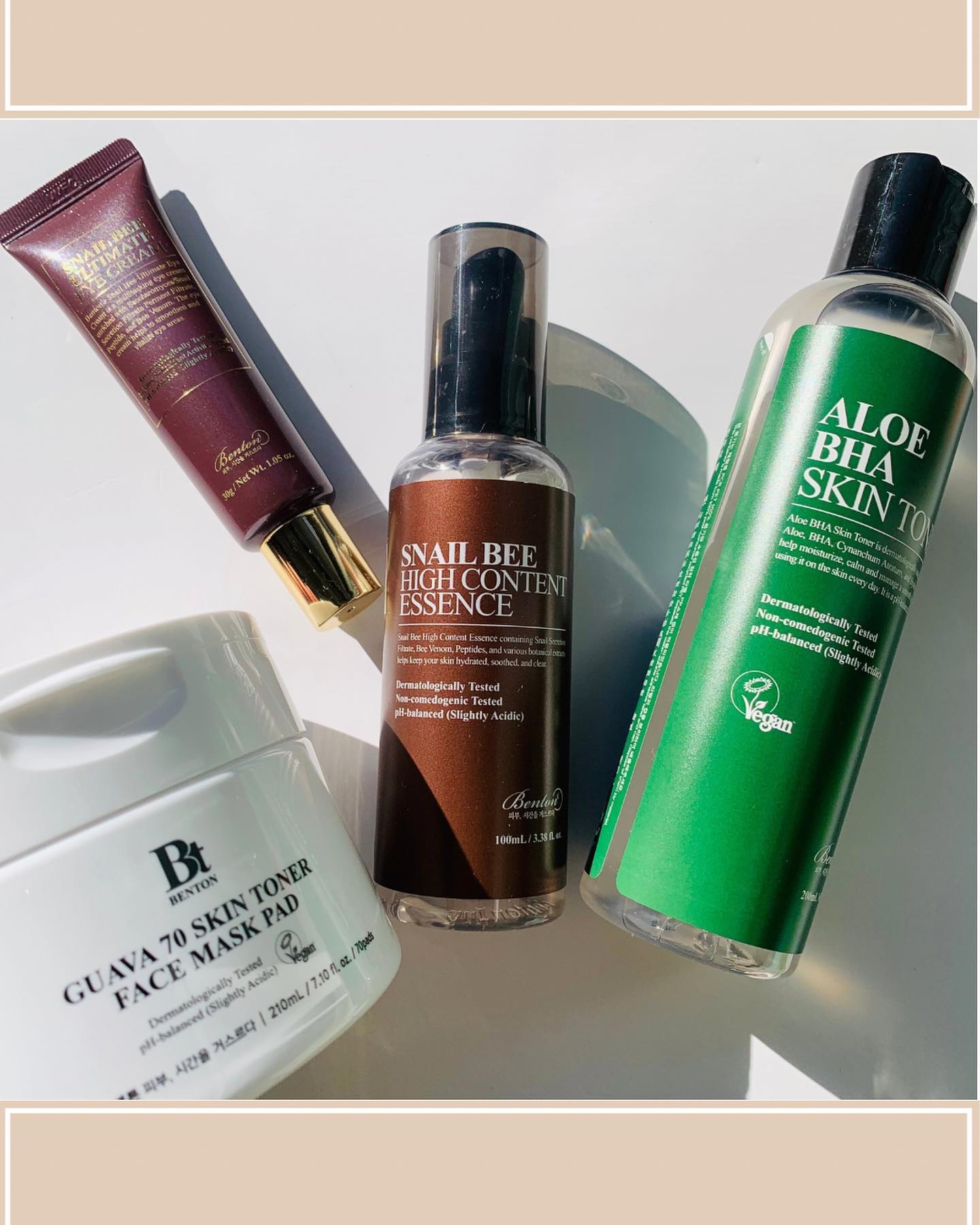 グアバ 70スキントナーパッド /BENTON/トナーパッドを使ったクチコミ（2枚目）