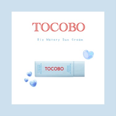 Bio watery sun cream/TOCOBO/日焼け止め・UVケアを使ったクチコミ（1枚目）