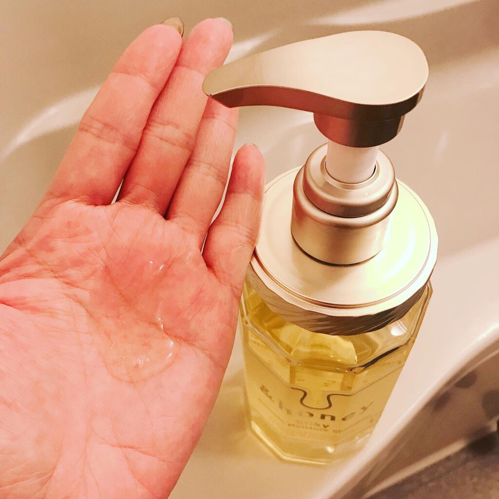 シルキー スムースモイスチャー シャンプー 1.0/ヘアトリートメント 2.0/&honey/市販シャンプーを使ったクチコミ(3枚目)