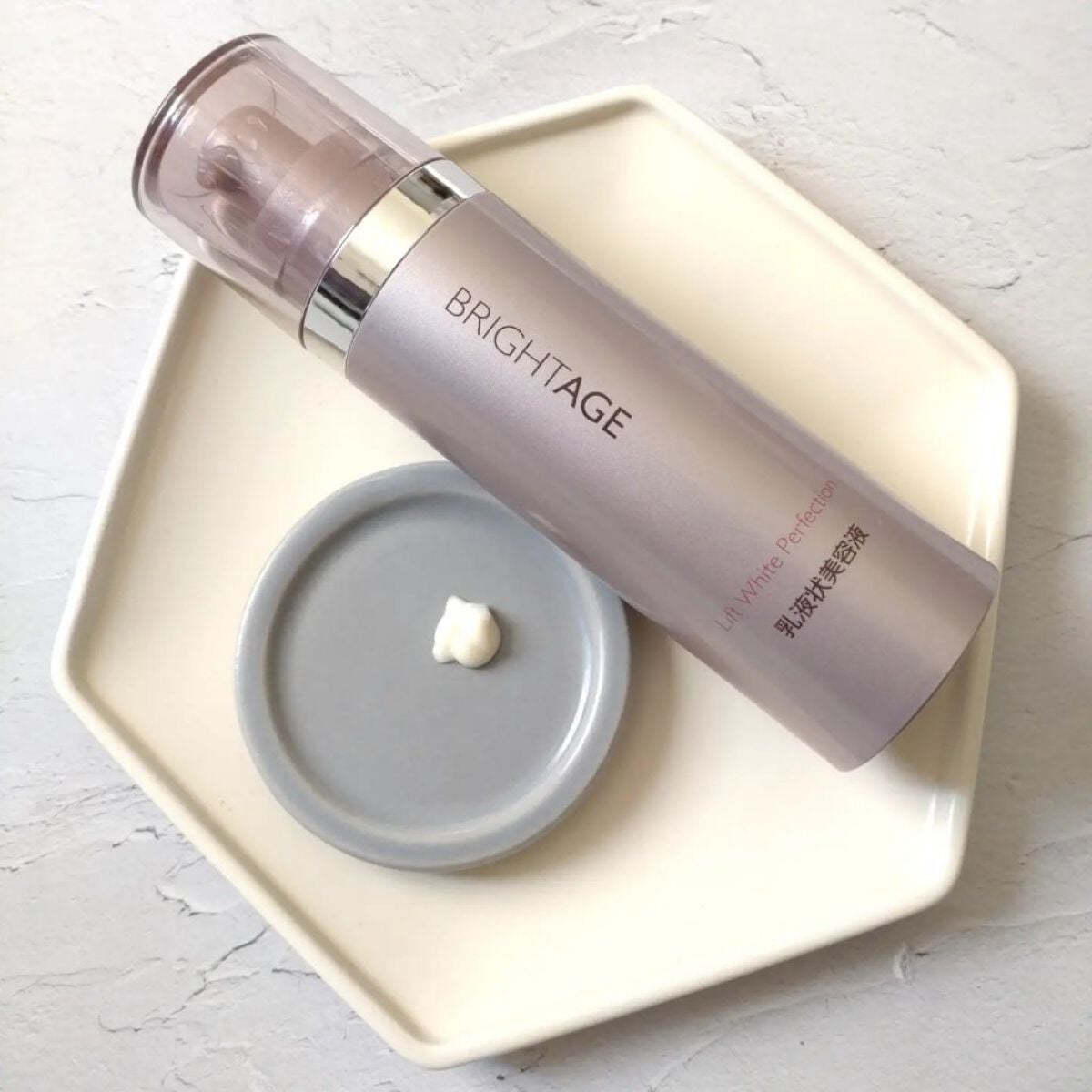 リフトホワイト パーフェクション/BRIGHTAGE/美容液を使ったクチコミ(3枚目)