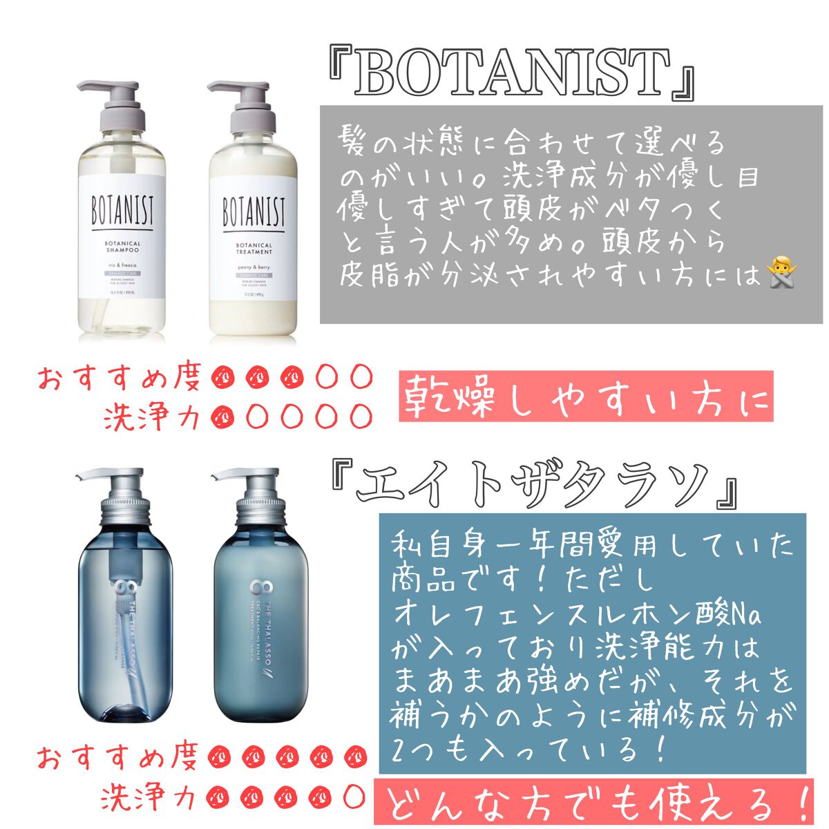 ボタニカルシャンプー／トリートメント(スカルプクレンズ) /BOTANIST/シャンプー・コンディショナーを使ったクチコミ（2枚目）