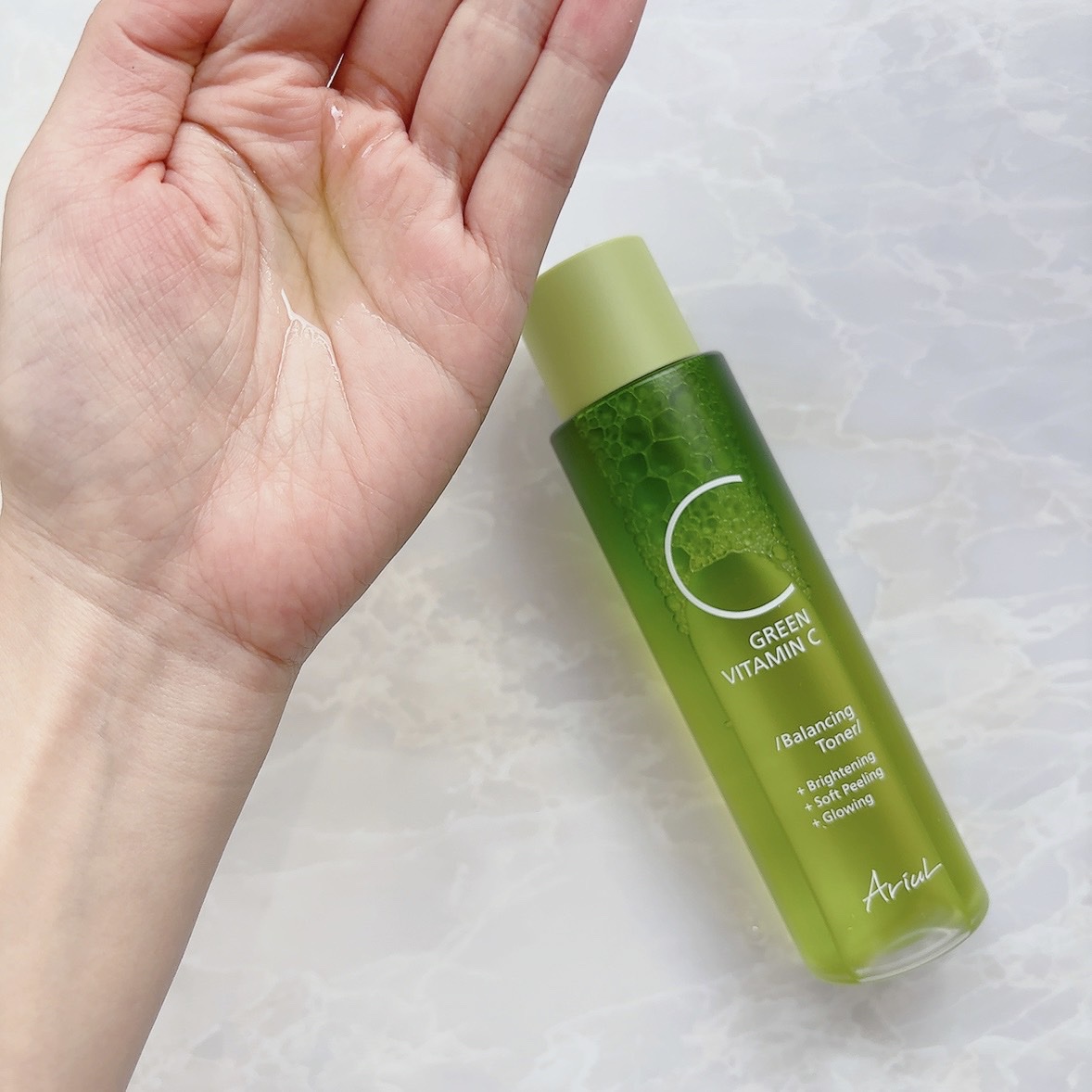 アリウル グリーンビタミンC バランシングトナー/Ariul/化粧水を使ったクチコミ（3枚目）