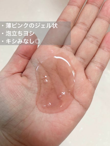 リフレッシュモーメントパフュームシャンプー/トリートメント Jeju Camellia/Free Moment /市販シャンプーを使ったクチコミ(3枚目)