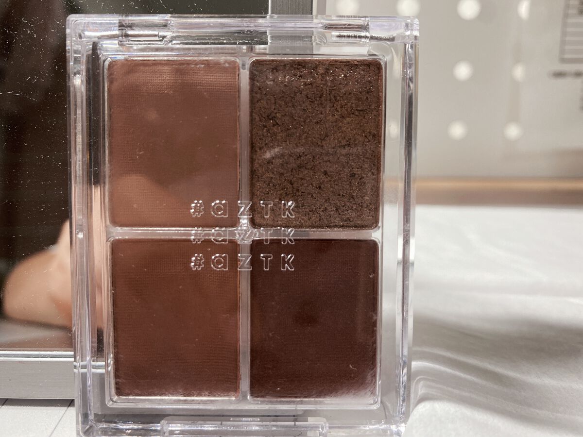 4色アイシャドウパレット/aZTK/アイシャドウパレットを使ったクチコミ（1枚目）