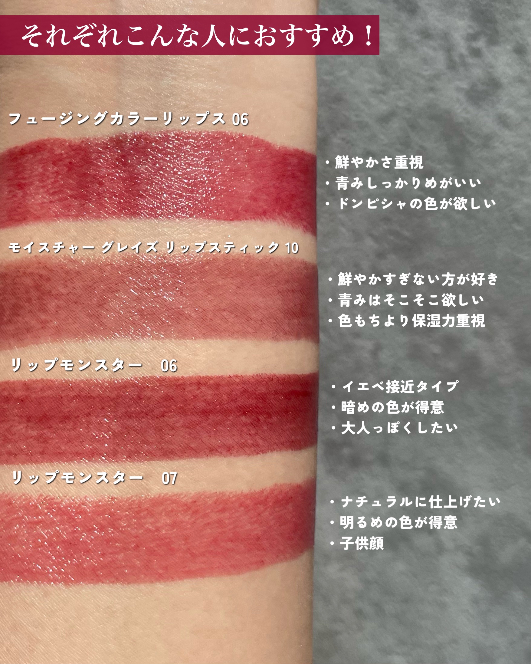 ケイト リップモンスター/KATE/口紅を使ったクチコミ（2枚目）