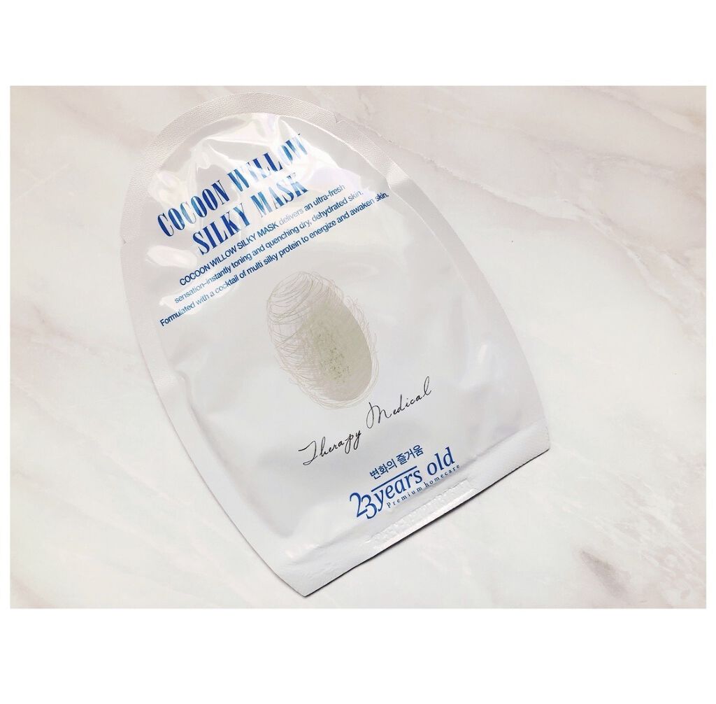 Cocoon Willow Silky Mask/23years old/シートマスク・パックを使ったクチコミ（1枚目）
