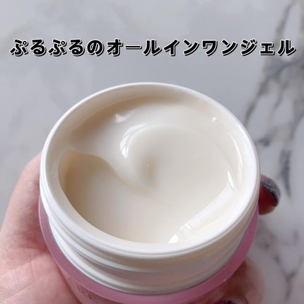 リンクルケア ホワイト モイストジェルクリーム/グレイスワン/オールインワン化粧品を使ったクチコミ(2枚目)