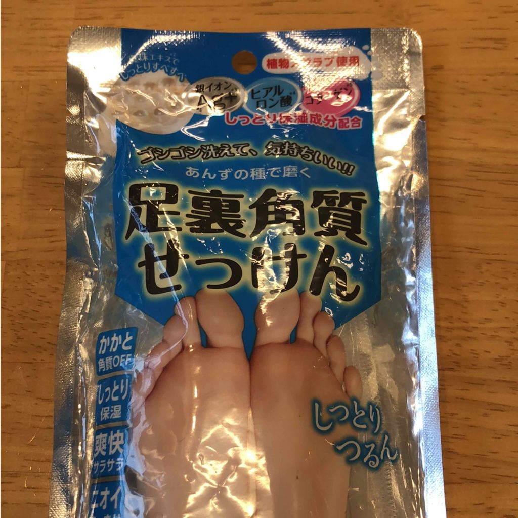 足裏角質せっけん/ドン・キホーテ/レッグ・フットケアを使ったクチコミ(1枚目)