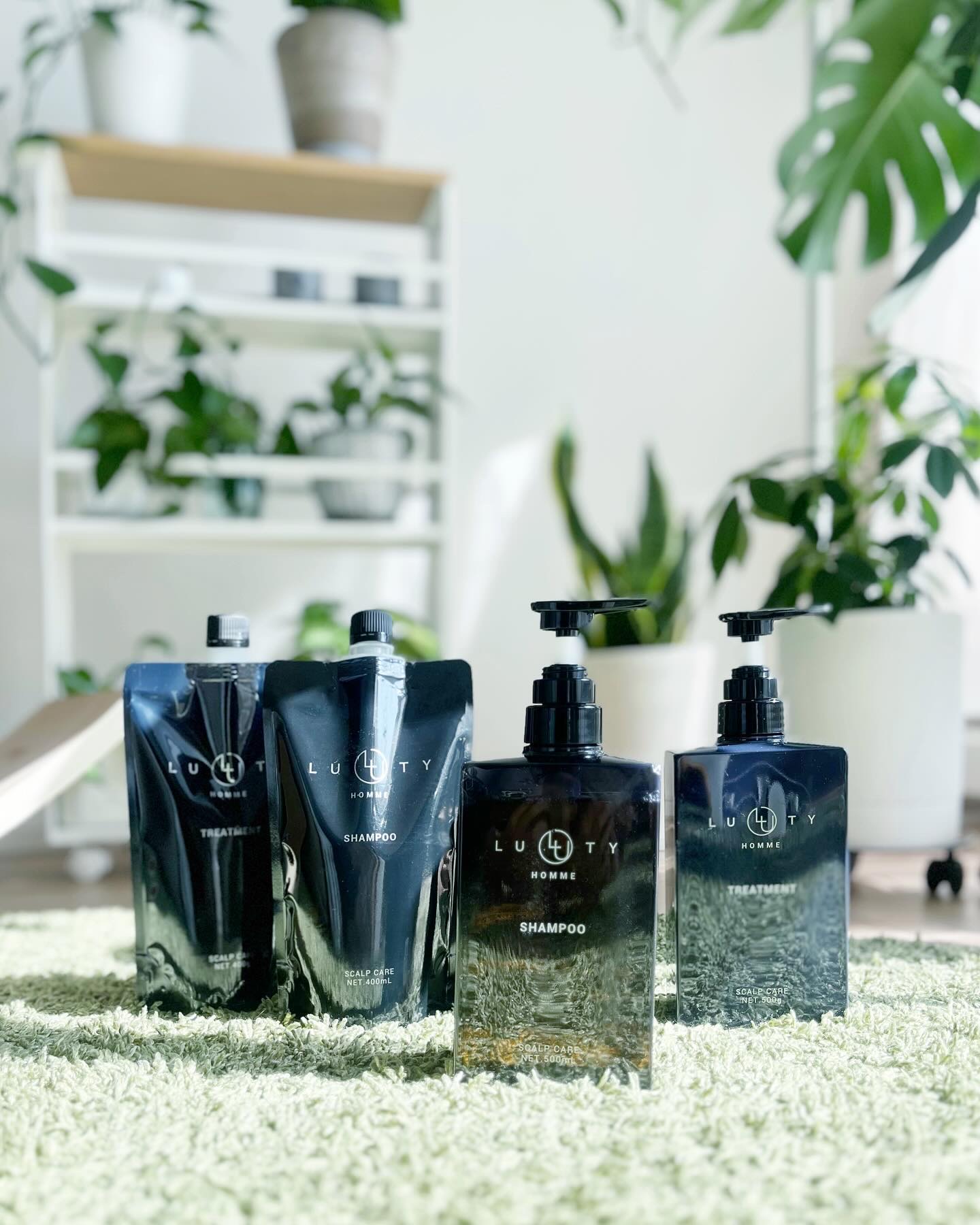 ルーティー オム シャンプー/トリートメント/LUTY/サロンシャンプーを使ったクチコミ（1枚目）