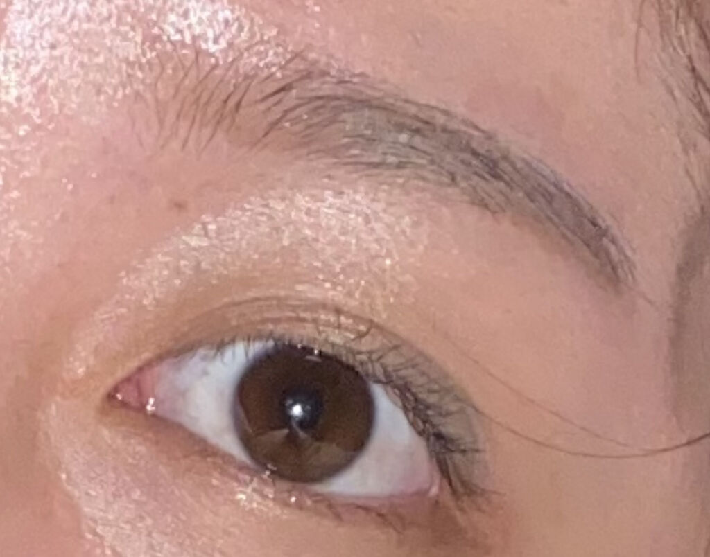 プリズム パウダーアイカラー/リンメル ロンドン/単色アイシャドウを使ったクチコミ（2枚目）