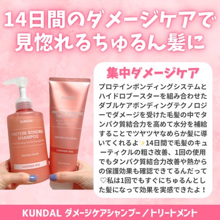 クンダル ダメージケア シャンプー/トリートメント/KUNDAL/市販シャンプーを使ったクチコミ(2枚目)