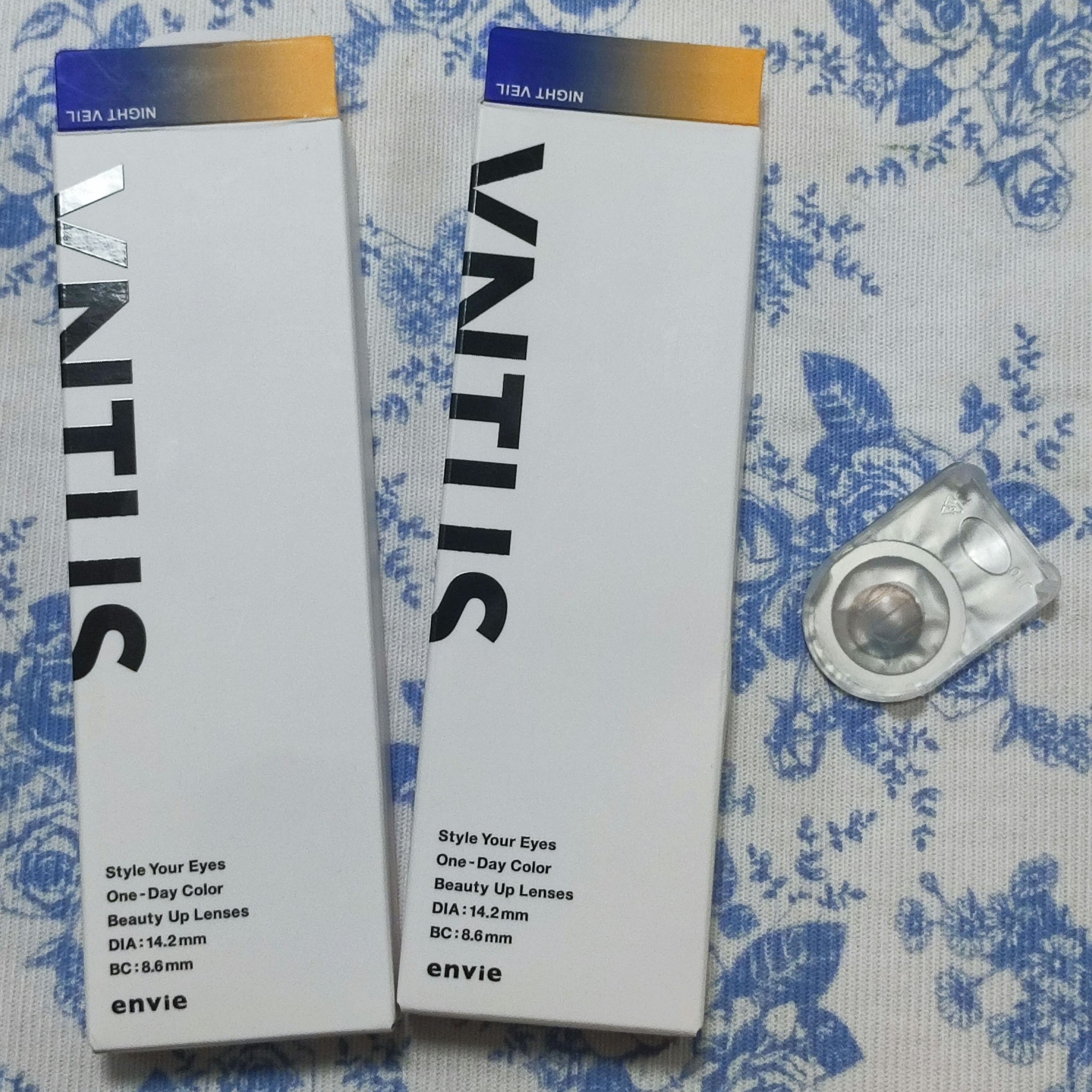 VNTUS 1day ナイトヴェール/VNTUS/ワンデー（１DAY）カラコンを使ったクチコミ（1枚目）