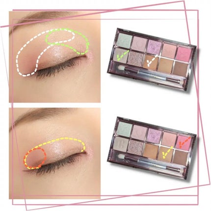 プロ アイ パレット/CLIO/アイシャドウパレットを使ったクチコミ(4枚目)