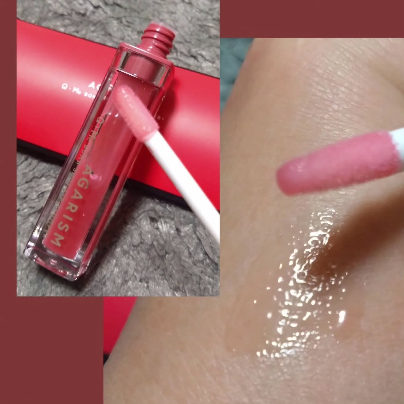 Q+Me ボムショットリッププランパー+/AGARISM/リッププランパーを使ったクチコミ(2枚目)