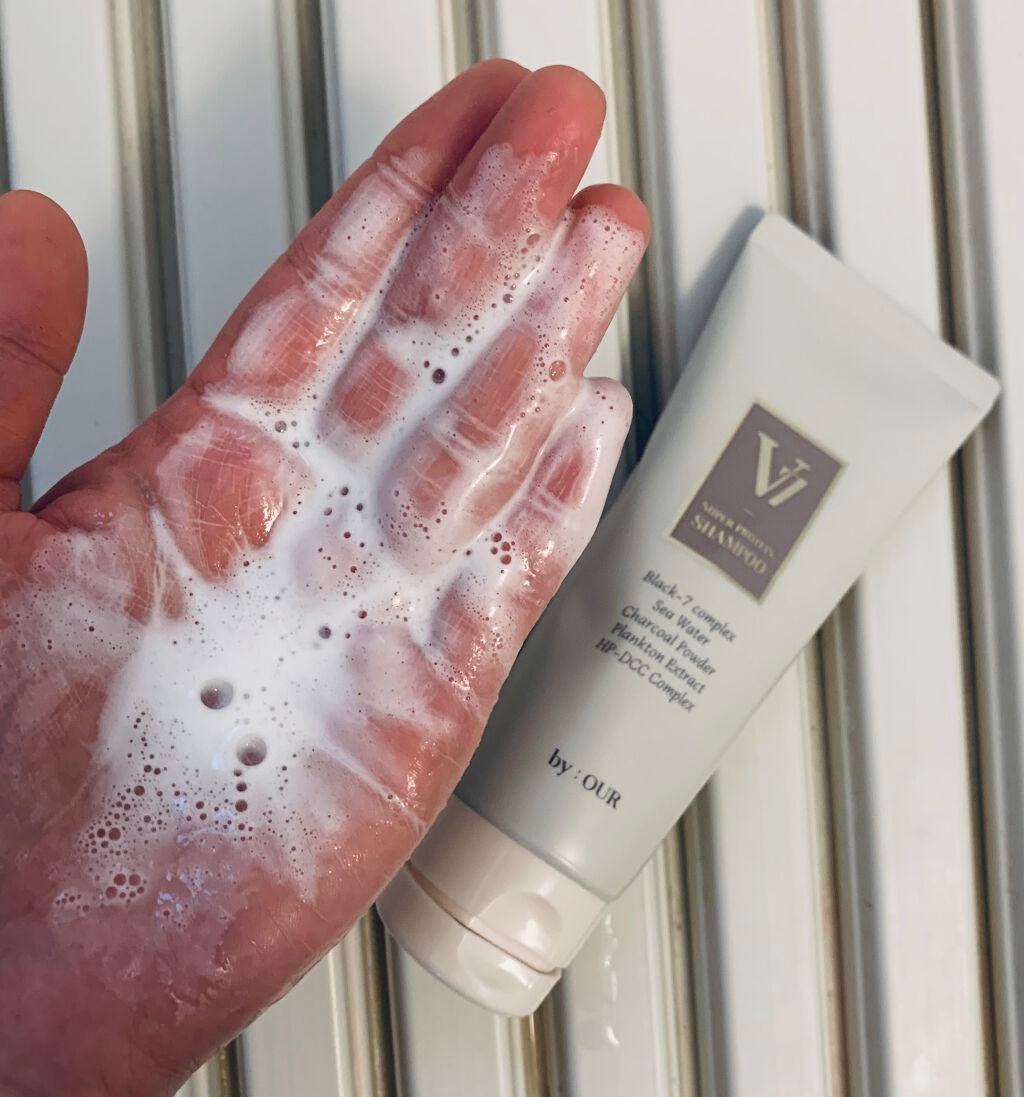 V7 スーパープロテイン シャンプー/by : OUR/サロンシャンプーを使ったクチコミ(3枚目)