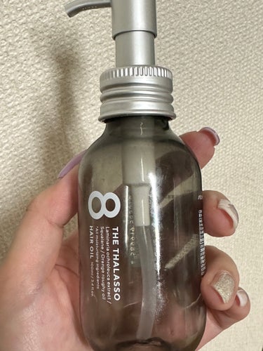 エイトザタラソ バランシングセラム＆スムースリペア 美容液オイル 100ml/エイトザタラソ/ヘアオイルを使ったクチコミ（1枚目）