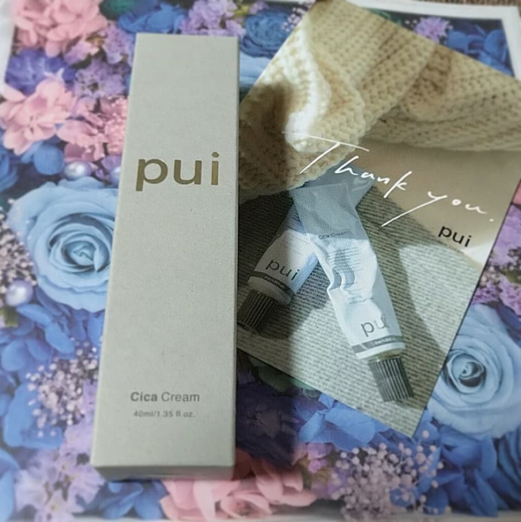 cica cream/PUI/フェイスクリームを使ったクチコミ（1枚目）