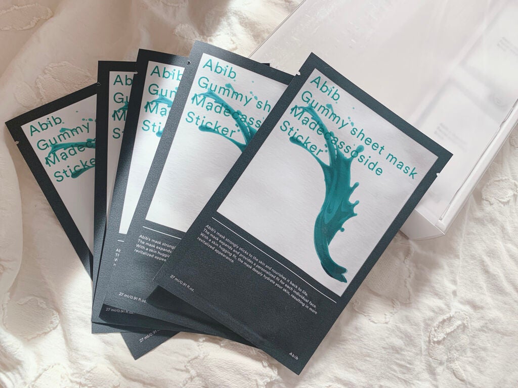ガムシートマスクパック マデカソサイドステッカー/Abib /シートマスク・パックを使ったクチコミ(2枚目)
