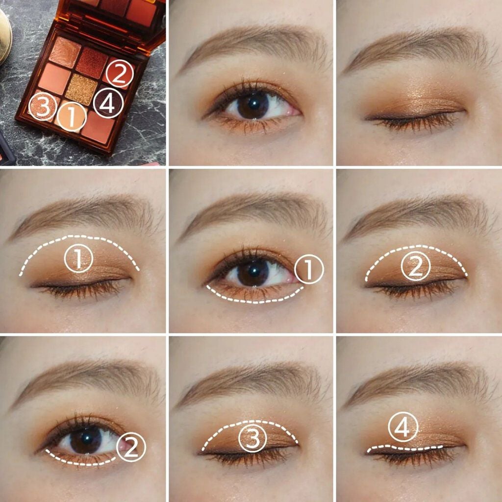 BROWN obsessions/Huda Beauty/アイシャドウパレットを使ったクチコミ(4枚目)