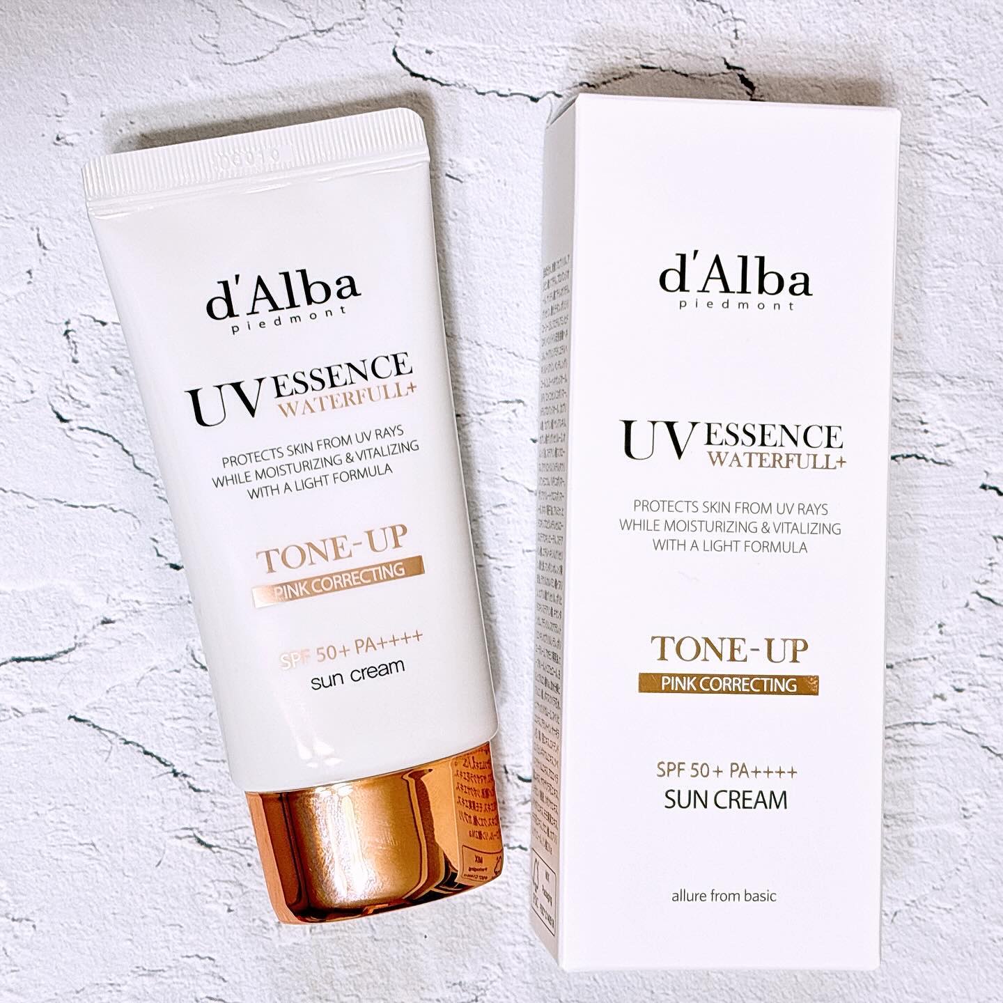 ウォータフルトーンアップサンクリーム/ダルバ/日焼け止めクリームを使ったクチコミ（2枚目）