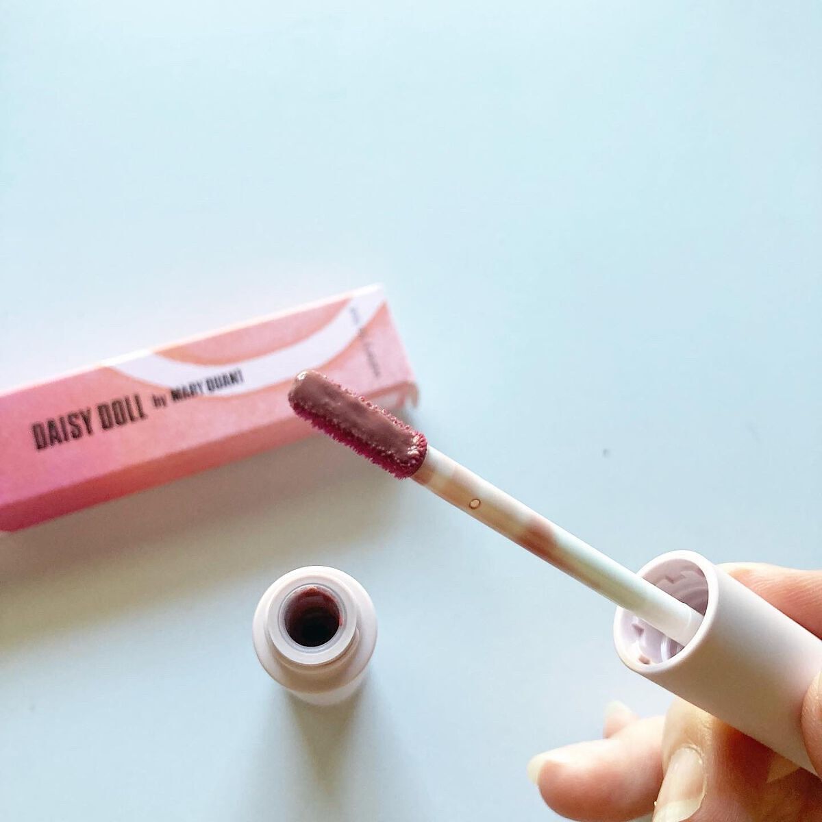 ウォータリー リップ ティント/DAISY DOLL by MARY QUANT/リップティントを使ったクチコミ(3枚目)