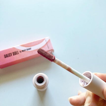 ウォータリー リップ ティント P-01 スイートモーブ/DAISY DOLL by MARY QUANT/リップティントを使ったクチコミ(3枚目)