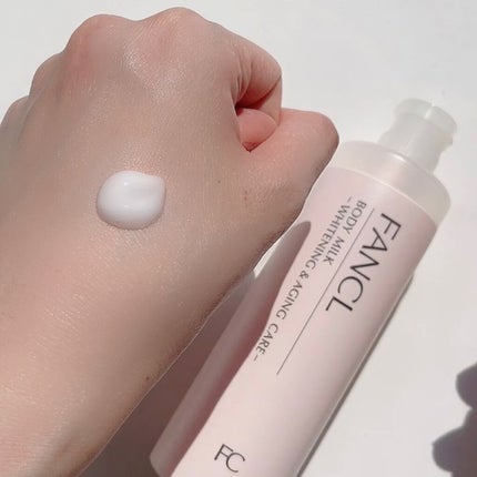 ボディミルク ブライトニング&エイジングケア<医薬部外品>/ファンケル/ボディミルクを使ったクチコミ(2枚目)