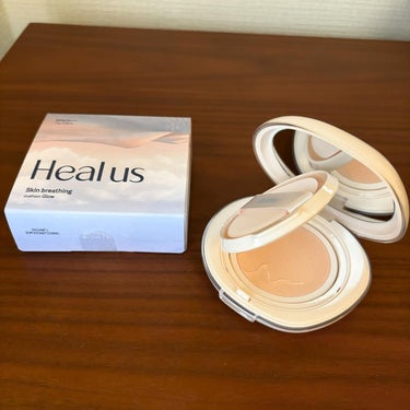 Healus ブリージンググロークッションのクチコミ「Healus
スキンブリージングクッション（Glow）
カラー：21号・23号

Healus.....」（2枚目）