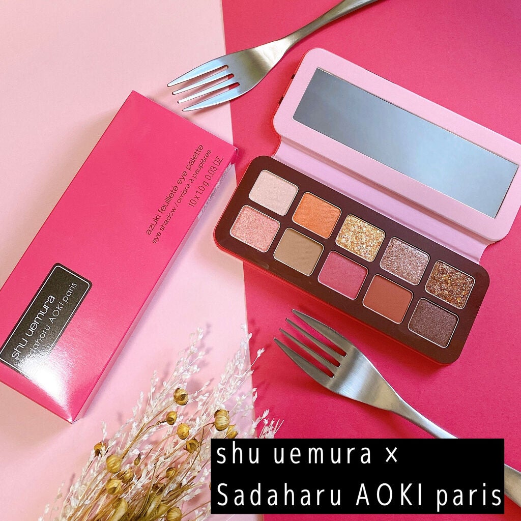 アズキ フィユテ アイ パレット/shu uemura/アイシャドウパレットを使ったクチコミ(1枚目)