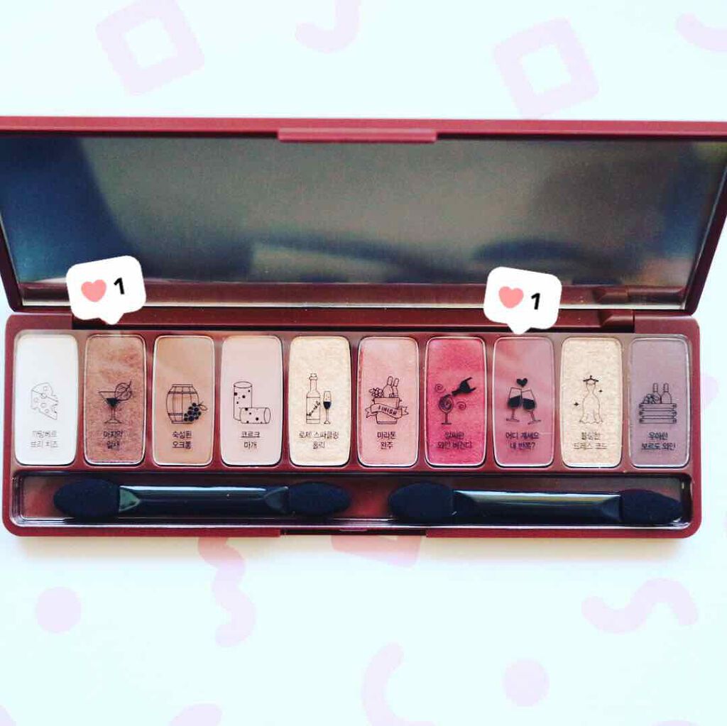 プレイカラー アイシャドウ/ETUDE/アイシャドウパレットを使ったクチコミ（2枚目）