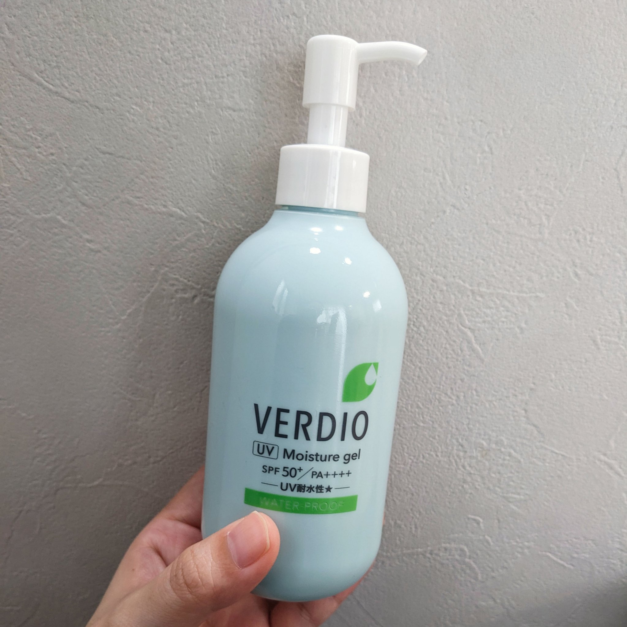ベルディオ UV モイスチャージェル N/メンターム/日焼け止めジェルを使ったクチコミ（1枚目）